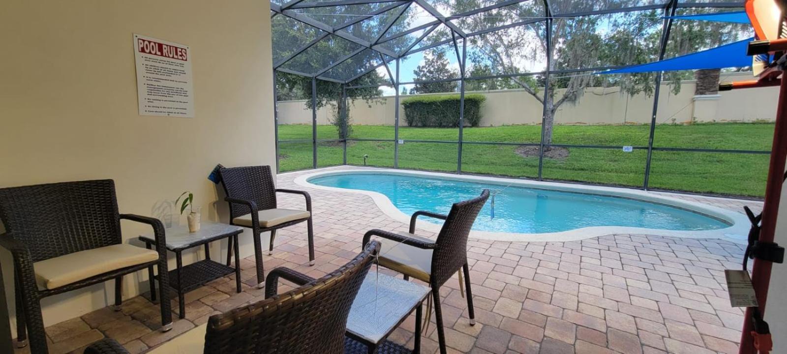 Cheerful 4Bed 3Bath With Pool Home Near Disney Kissimmee Exterior foto